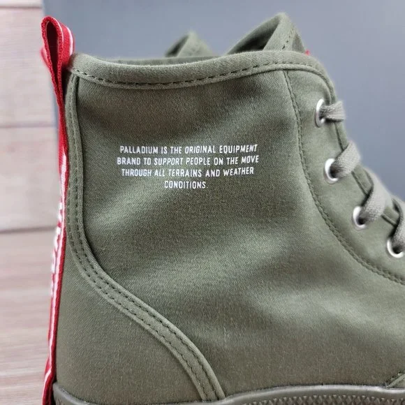 NEW Palladium Pampa Hi Combat Sneaker Boots Men's Size 13 Hiking Trail Shoes - Picture 4 of 10